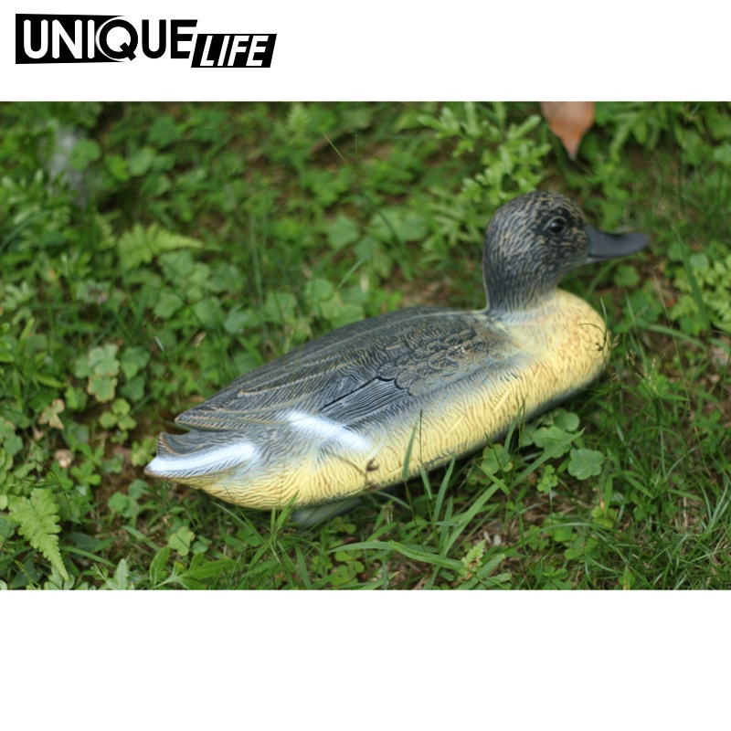 Mồi nhử động vật hình vịt giả dùng trang trí hoặc câu cá