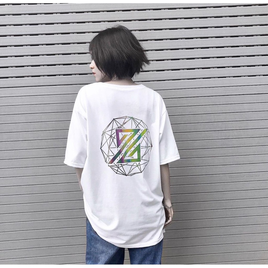 Áo thun nam nữ The Zed in dạng phản quang from rộng unisex cao cấp bền màu 1Kenz