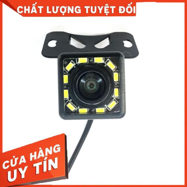 Camera Lùi 12 led Cực Độ Nét Cao Tầm Nhìn Đêm Siêu Chống Nước