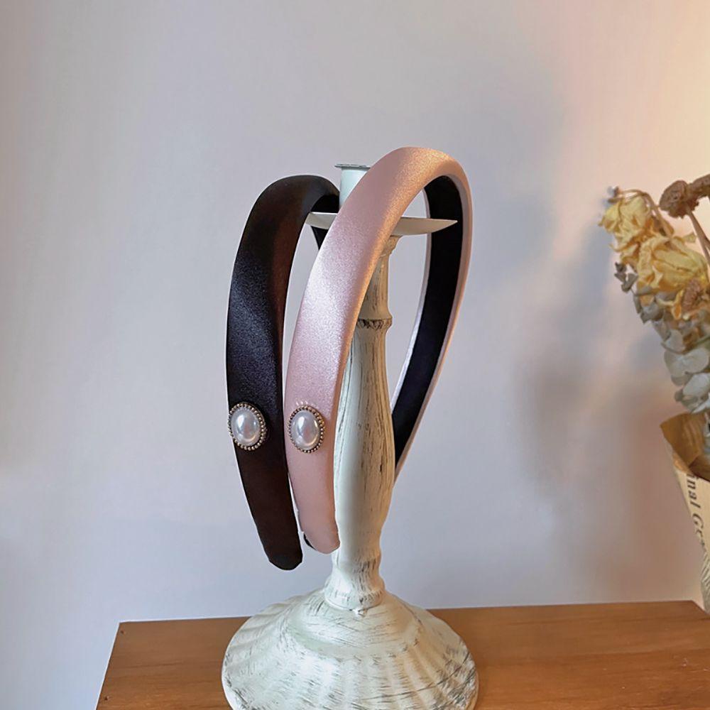 Băng Đô Cài Tóc Bằng Xốp Vành Rộng Cho Nữ