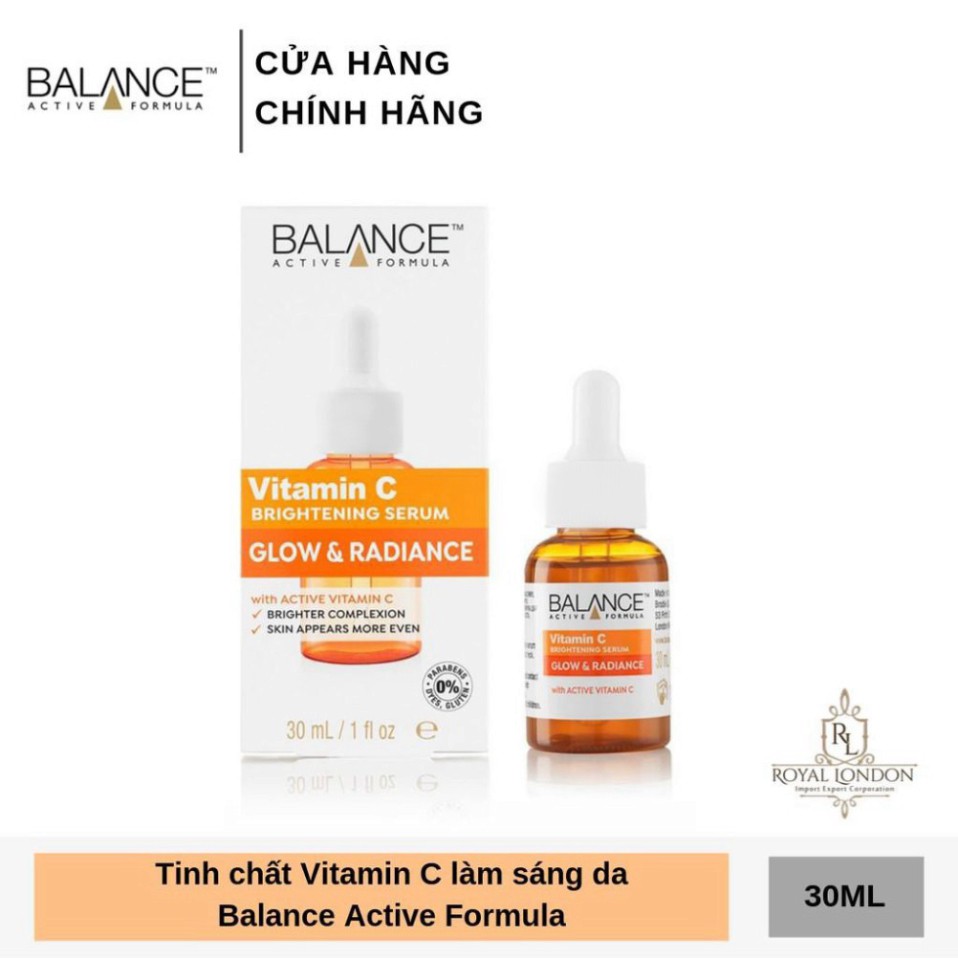Serum Trắng Da, Mờ Thâm Balance Active Formula Vitamin C Brightening 30ml Mỹ