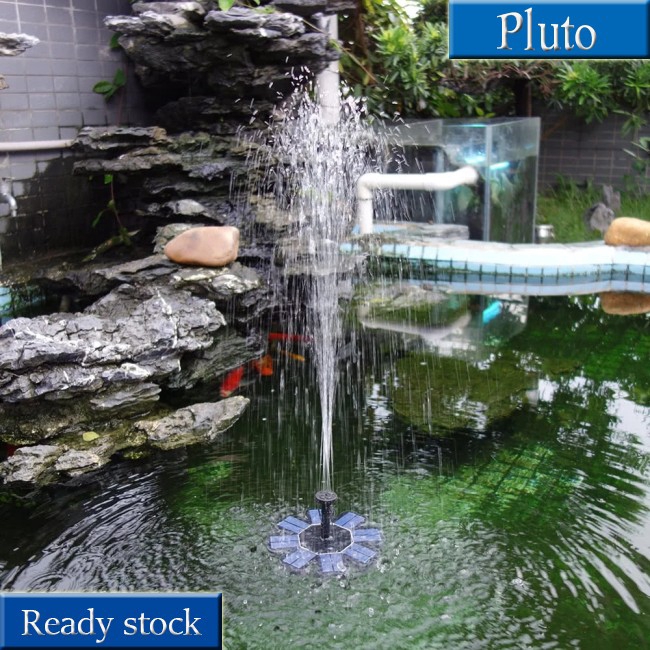 Vòi Phun Nước Năng Lượng Mặt Trời Hình Bông Hoa 8v 2.5w