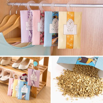 [Siêu rẻ] Túi Thơm Thảo Mộc Treo Tủ Quần Áo, Phòng Khách, Nhà Tắm, Tủ Giày Kèm Móc Treo