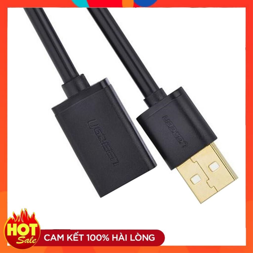 [Chính Hãng] Dây cáp nối dài USB 2.0 (1 đầu đực, 1 đầu cái) dài 5M UGREEN US103 10318- Bảo hành chính hãng 12 tháng