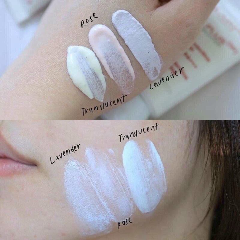 Kem chống nắng CLARINS không màu và màu tím 50ml - đủ Bill
