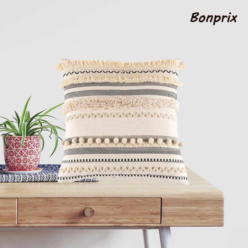Vỏ Gối Sofa In Họa Tiết Phong Cách Boho