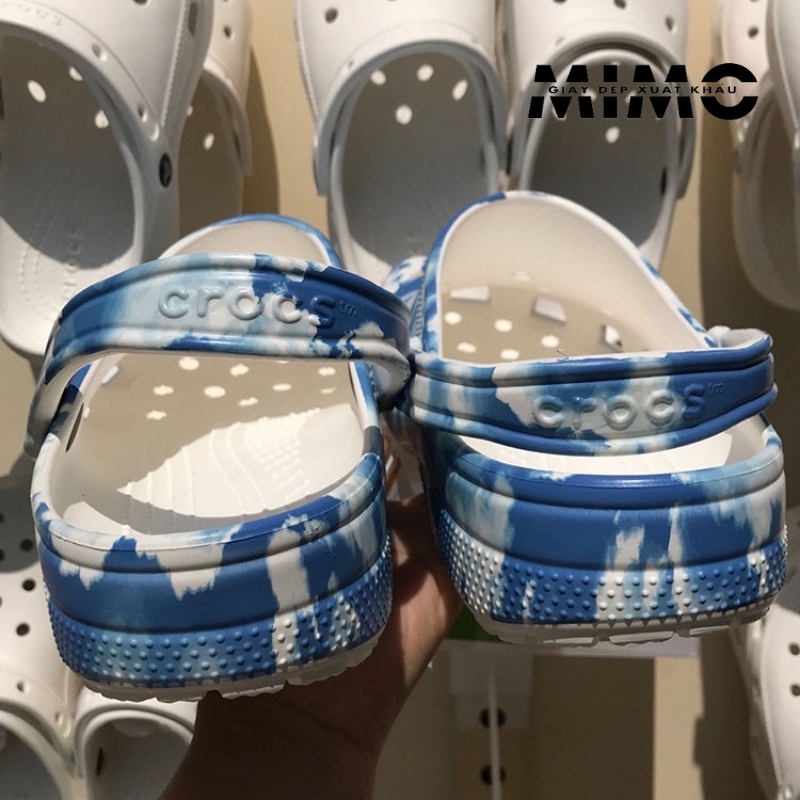 Dép sục classic VN xuất xịn loang xanh da trời cá tính cho nam nữ, tặng 10 jibit