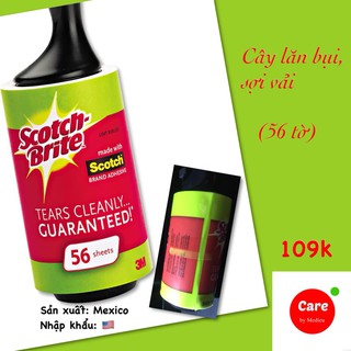 [Chính hãng] Cây lăn bụi sợi vải 360 Độ Scotch-Brite
