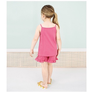 Bộ hè áo 2 dây cho bé gái BPT006 (2 màu vàng và hồng)