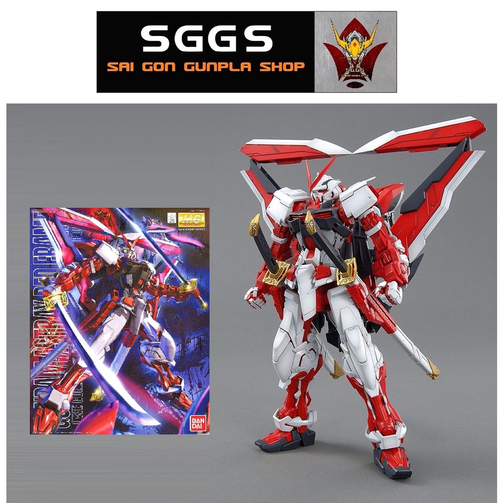 Mô Hình Lắp Ráp MG Gundam Red Frame Revise Astray Kai 1/100 Seed Bandai Đồ Chơi