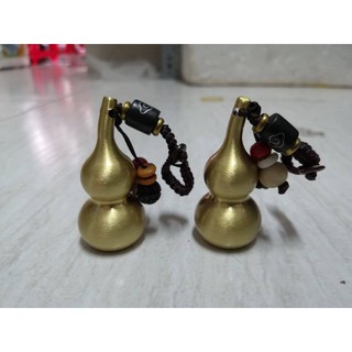 Móc khóa hồ lô may mắn bằng ĐỒNG (HÌNH THẬT)