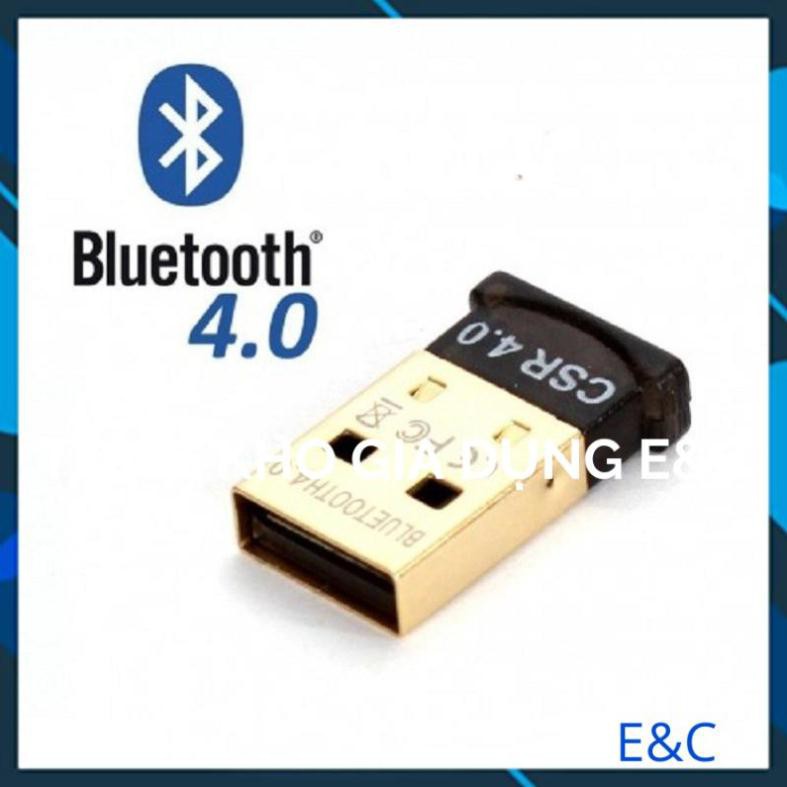 [CẮM LÀ CHẠY] USB Bluetooth 4.0 dành cho máy tính, laptop mẫu mới nhất 2021 không cần cài đặt