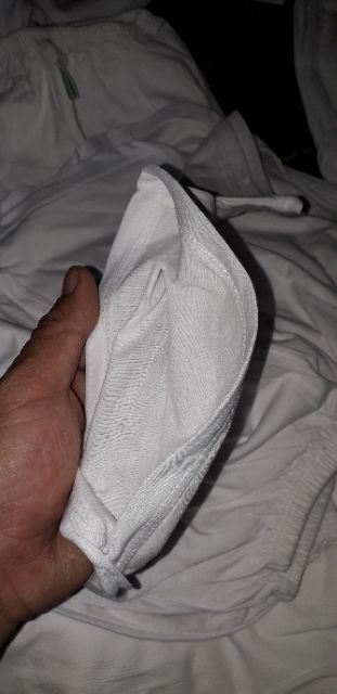 Sét 5 chiếc quần thun bầu màu trắng 100% cotton có in hình
