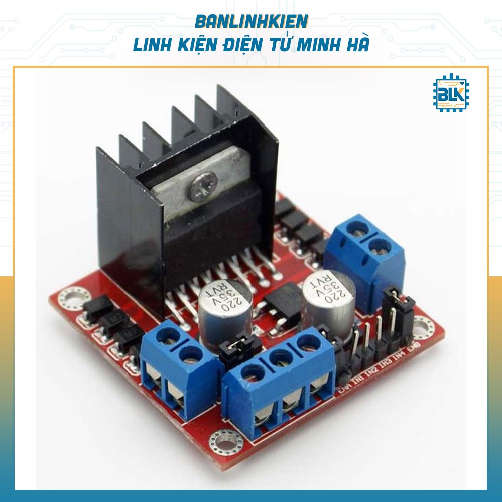 Module Điều Khiển Động Cơ L298 V3