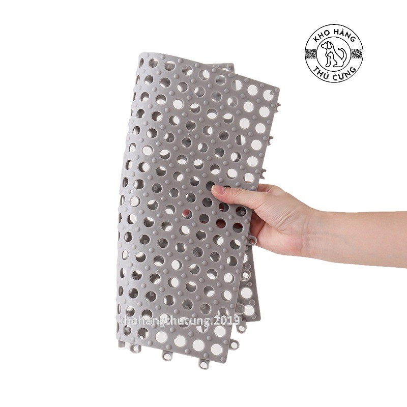 Tấm lót chuồng nuôi thỏ-hamster-chó-mèo kích thước 30x30cm