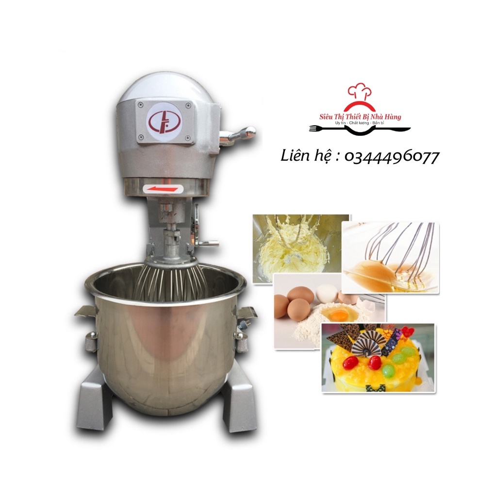 Máy trộn bột, đánh kem, đánh trứng B10. Máy nhồi bột chuyên dụng loại 10L CHÍNH HÃNG LIFENG