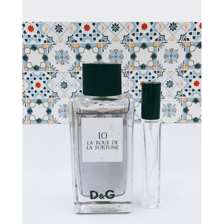 Nước hoa d&g 10 la roue de la fortune test 10ml/20ml spray