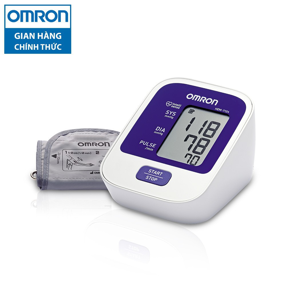 Máy đo huyết áp bắp tay tự động Omron HEM-8712 TBYT NGUYỆT ANH