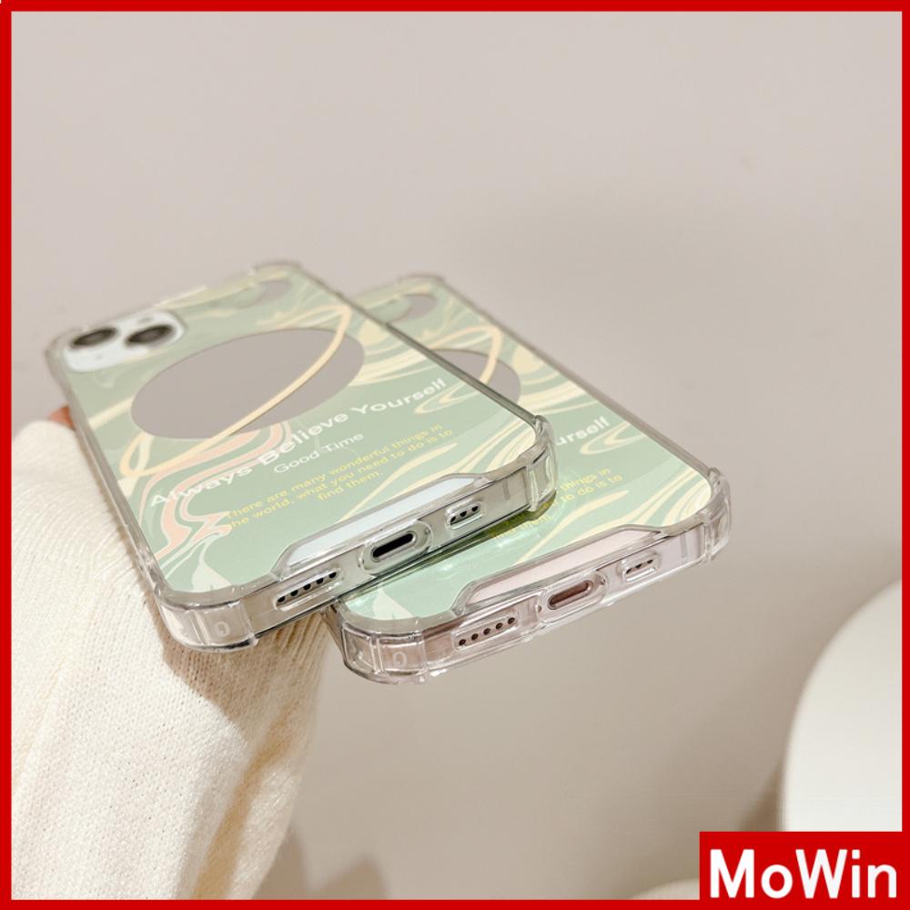 Ốp điện thoại acrylic có mặt gương trang điểm thích hợp cho iPhone 11 13 Pro Max 12 Pro Max 7 Plus XR