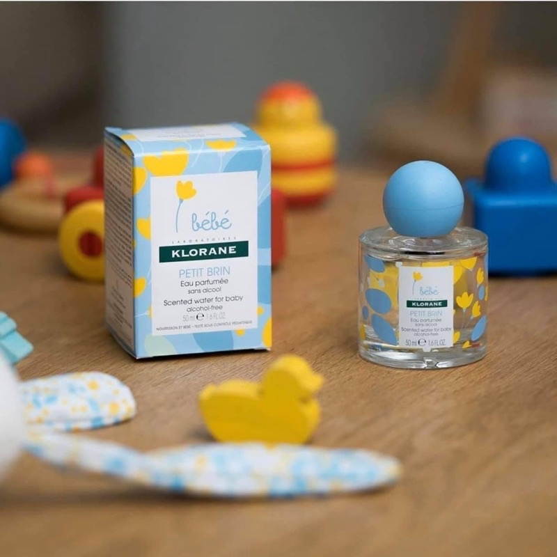 Nước hoa cho bé Bebe Klorane của Pháp không cồn 50ml date 2026 🍁👶🏻🌸