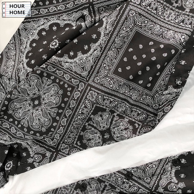 instockÁo Sơ Mi Ngắn Tay Dáng Rộng Phong Cách Hiphop Dành Cho Nữ Và Nam