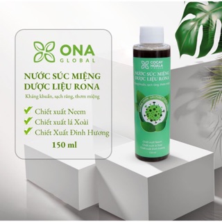 Nước súc miệng thảo dược rona cocayhoala
