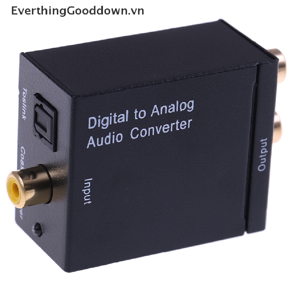 Everthinggood Bộ Chuyển Đổi Âm Thanh toslink digital Sang analog RCA L / R
