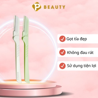 Bộ 2 Dao Cạo Lông Mày Thefaceshop Folding Eyebrow Trimmer