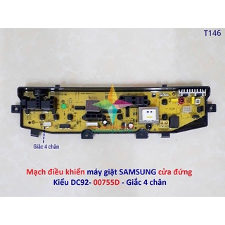 Mạch thay thế cho máy giặt SAMSUNG cửa đứng DC92-00297A - Giắc 4 chân