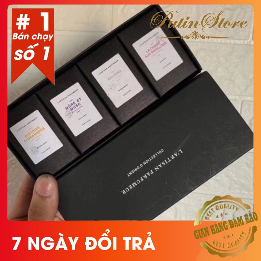 Set Bộ Nước Hoa L'artisan Parfumeur 4 chai / 10ml chai - chính hãng