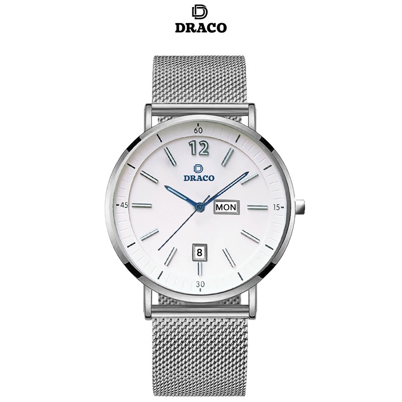 Đồng hồ nam Draco D21-ST01 &quot;The First Boy&quot; TRẮNG