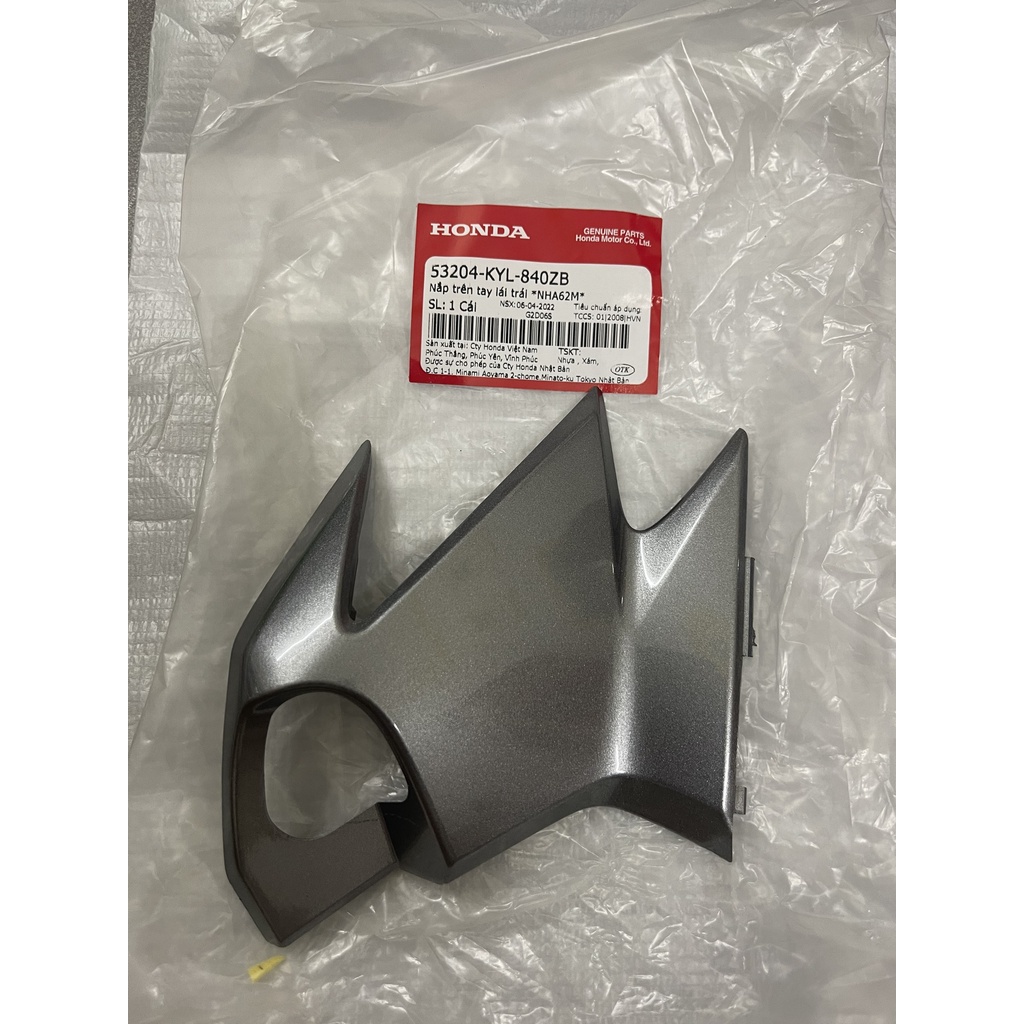 Ốp trên nắp trước tay lái trái phải Future X hàng mới chính hãng 53203KYL 53204KYL