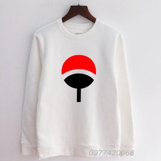 Áo sweater Naruto gia tộc Uchiha phản quang, áo thu đông Naruto Uchiha