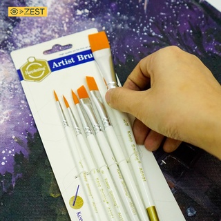 [Zest Corner] Bộ cọ vẽ KEEP SMILING A0101 (6 cây)