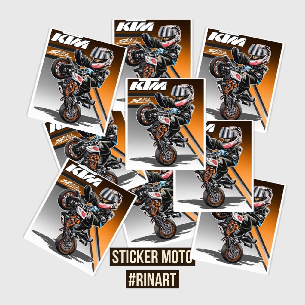 [STICKER 1K] STICKER MOTOBIKE  SIÊU CHẤT DÁN TRANG TRÍ ĐT LAPTOP VALI TƯỜNG TỦ KỆ MŨ BẢO HIỂM XE MÁY NOTEBOOK
