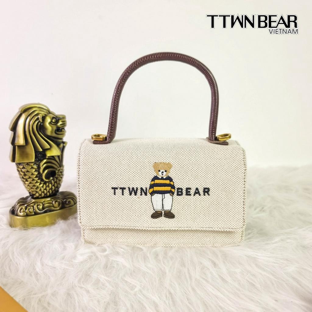 Túi xách nữ TN1738 đeo chéo, đeo vai TTWN BEAR chính hãng