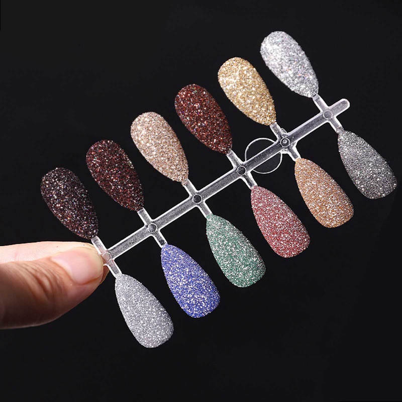 Bột nhũ kim tuyến lấp lánh đắp móng tay trang trí nghệ thuật thời trang