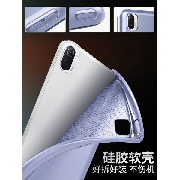 For Xiaomi Mi Pad 5 Pro MiPad 5 11 ''Slim Silicon Tablet Protector Case with Magnetic Sole for Mipad5 / Mi Pad5