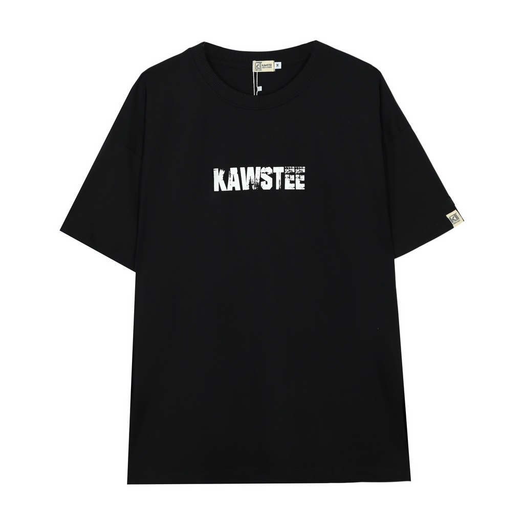 Áo thun Unisex KAWSTEE tay lỡ nam nữ form rộng oversize áo phông in hình KAWSTEE cá tính | BigBuy360 - bigbuy360.vn
