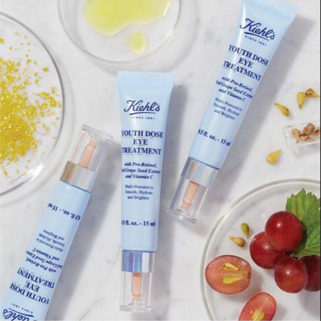 [ Minisize 3ml ] Kem dưỡng mắt che khuyết điểm Kiehl's Youth Dose Eye Treatment