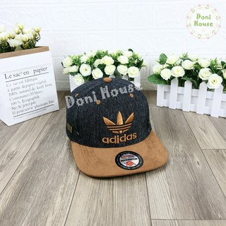 [13 tuổi trở lên] Nón Kết Mũ Lưỡi Trai Cho Bé Trai Nam Thêu Chữ Adidas Phong Cách Cá Tính NK67 - Doni House