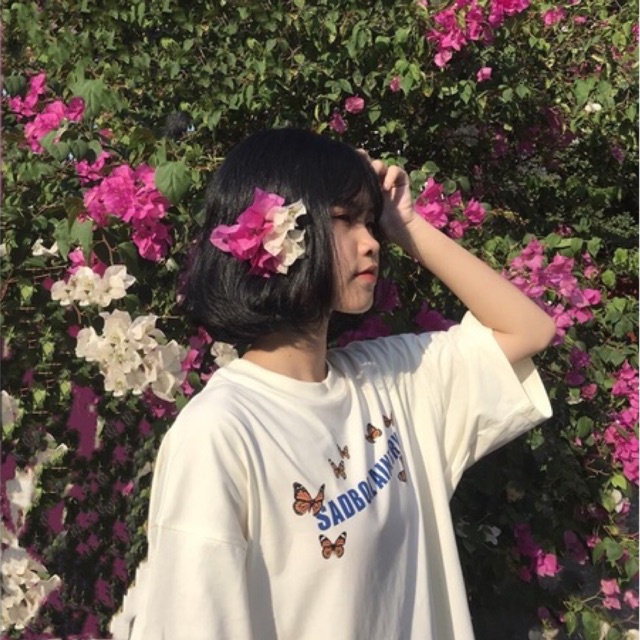 [Mã FAMARAL1 giảm 10K đơn 50K] Áo thun tay lỡ Sadboiz Butterfly form rộng unisex phong cách Ulzzang