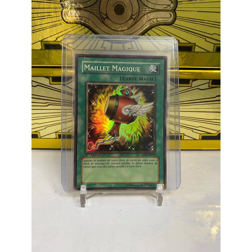 [ Dưa Hấu Yugioh ] Lá bài thẻ bài Magical Mallet - Super Rare 1st Edition - Tặng bọc bài nhựa bảo quản
