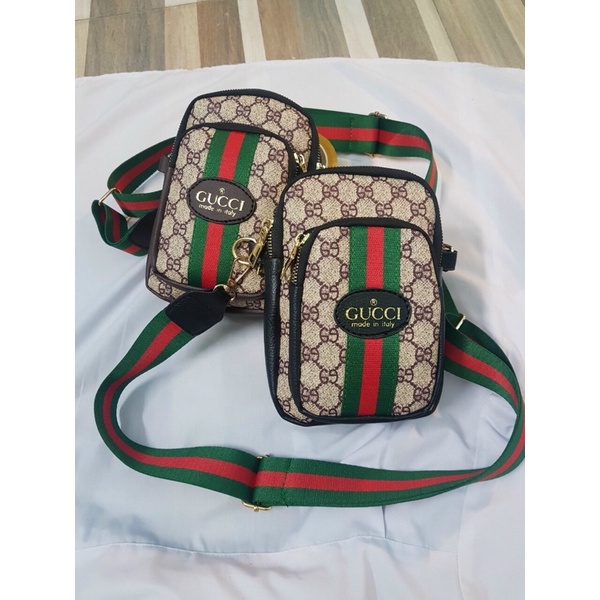 Túi Đeo Chéo ️SIÊU RẺ️ Túi Đeo Điện Thoại Dáng Đứng Gu Chì Phối Kẻ Phong cách Trẻ Trung TXN-035