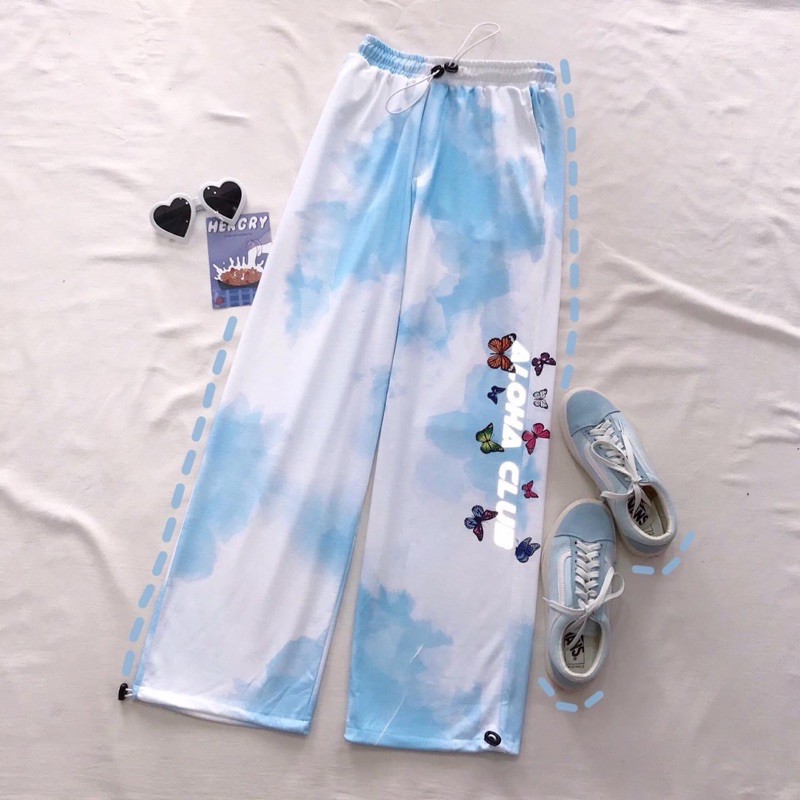 Quần LongPant Loang 3D ALOHA CLUB BUTTERFLY