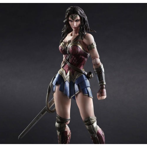 Mô hình đồ chơi nhân vật Wonder Woman trong phim " dawn of justice "