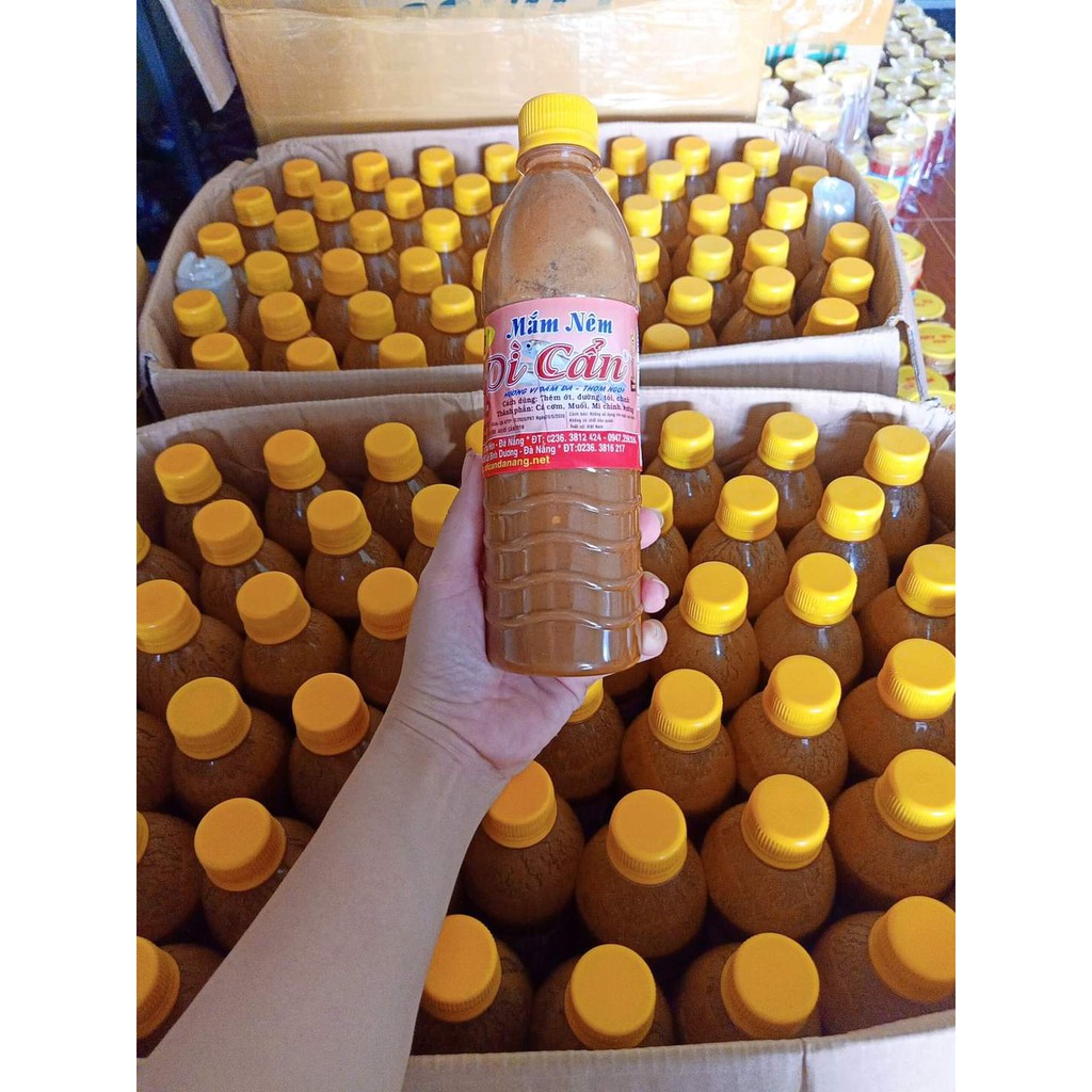 Mắm Nêm Dì Cẩn chính hiệu chính gốc  500gr - Đặc Sản nổi tiếng Đà Nẵng | BigBuy360 - bigbuy360.vn