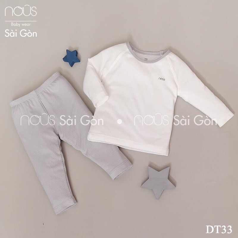 Bộ giữ nhiệt Nous (2 màu như hình-mẫu mới 2020) size 6-9m đến 18-24m