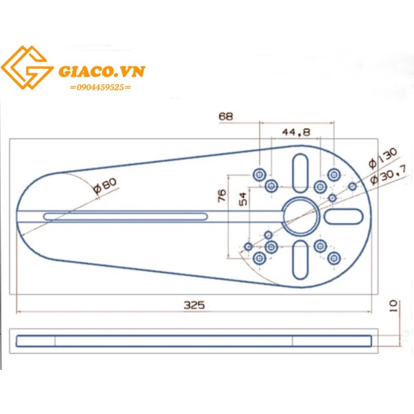 Wnew Cữ cắt tròn cho máy phay - Type A-B-C
