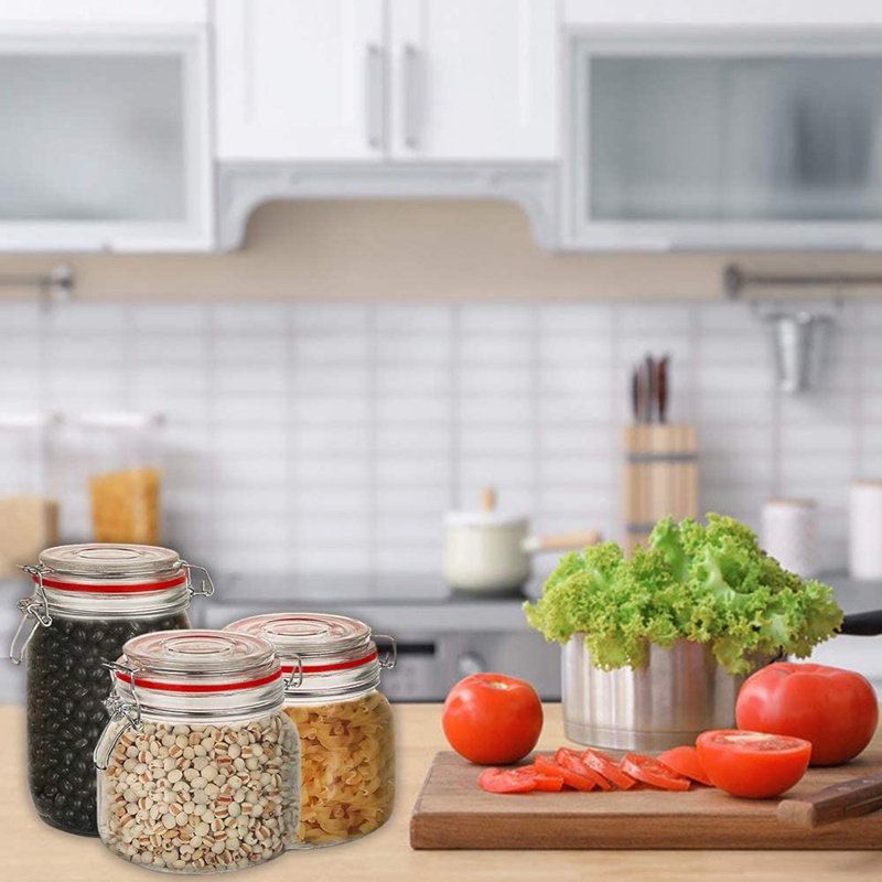 12 gói miếng đệm thay thế Silicone, Vòng đệm cao su kín khí cho nắp lọ Mason , Silicone đóng hộp chống rò rỉ, màu cam